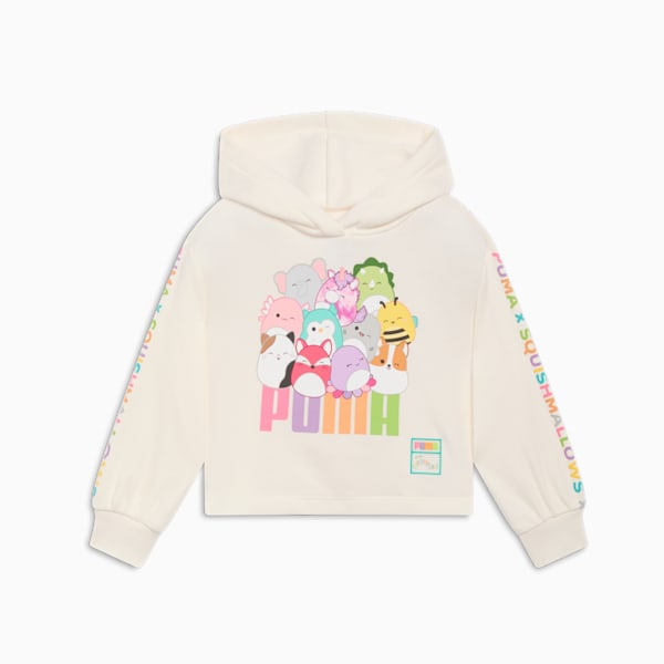 puma core x SQUISHMALLOWS Toddlers' Hoodie, WARM WHITE, extralarge